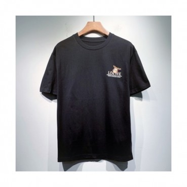 Loewe  Mm/Wm Smile Short Sleeved Tshirts Black - 로에베 2021 남/녀 스마일 반팔티 Loe0429x Size(s 