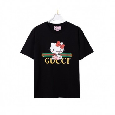 Gucci  Mm/Wm Logo Short Sleeved Tshirts Black - 구찌 2021 남/녀 로고 반팔티 Guc03781x Size(xs 
