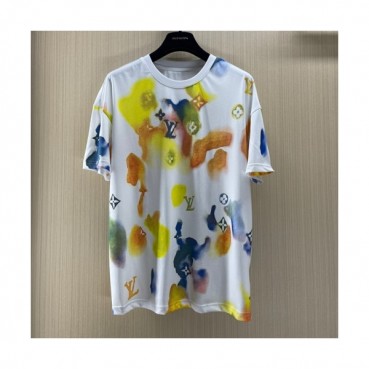 Louis vuitton  Mm/Wm Logo Short Sleeved Tshirts White - 루이비통 2021 남/녀 로고 반팔티 Lou02944x Size(s 