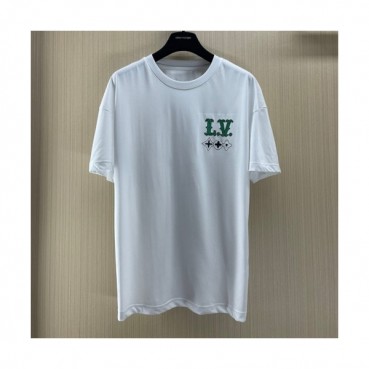 Louis vuitton  Mm/Wm Logo Short Sleeved Tshirts White - 루이비통 2021 남/녀 로고 반팔티 Lou02943x Size(s 