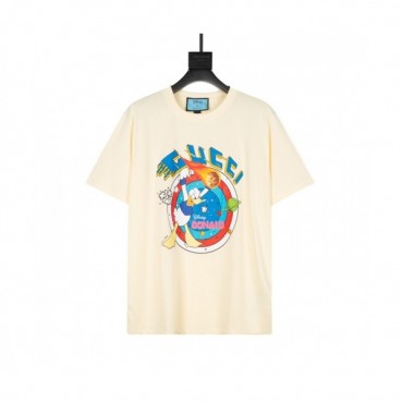 Gucci  Mm/Wm Logo Short Sleeved Tshirts Ivory - 구찌 2021 남/녀 로고 반팔티 Guc03766x Size(xs 