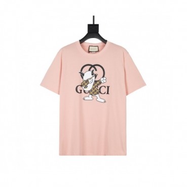 Gucci  Mm/Wm Logo Short Sleeved Tshirts Ivory - 구찌 2021 남/녀 로고 반팔티 Guc03764x Size(xs 