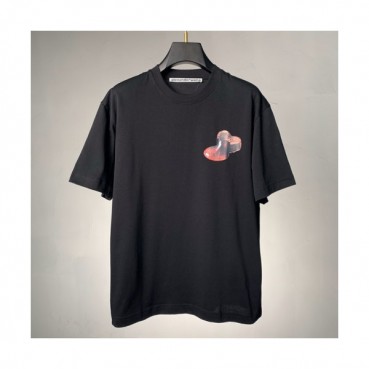 Alexsander Wang  Mm/Wm Logo Short Sleeved Tshirts Black - 알렉산더왕 2021 남/녀 로고 반팔티 Alw0174x Size(s 