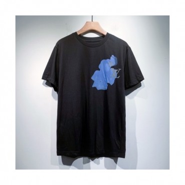 Louis vuitton  Mm/Wm Logo Short Sleeved Tshirts Black - 루이비통 2021 남/녀 로고 반팔티 Lou02928x Size(s 