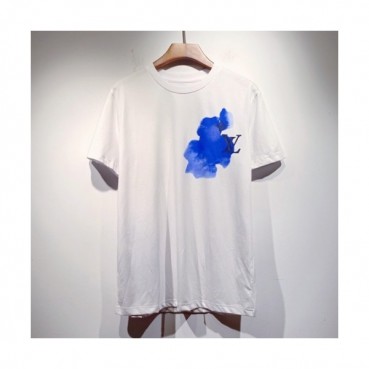 Louis vuitton  Mm/Wm Logo Short Sleeved Tshirts White - 루이비통 2021 남/녀 로고 반팔티 Lou02927x Size(s 
