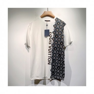 Louis vuitton  Mm/Wm Logo Short Sleeved Tshirts White - 루이비통 2021 남/녀 로고 반팔티 Lou02925x Size(s 