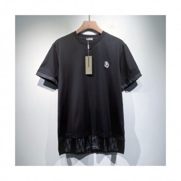 Dior  Mm/Wm Casual Crew-neck Short Sleeved Tshirts Black 