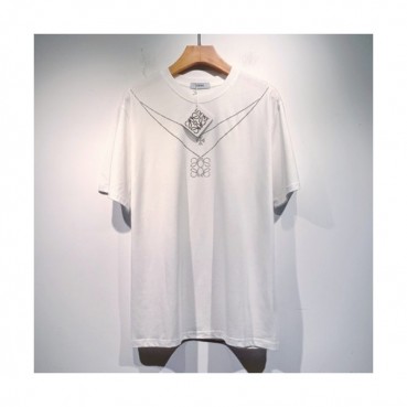 [추천템]Loewe  Mm/Wm Smile Short Sleeved Tshirts White - 로에베 2021 남/녀 스마일 반팔티 Loe0421x Size(s 
