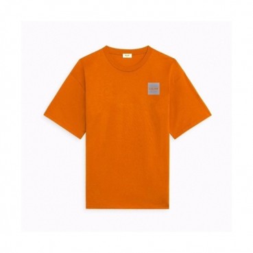Celine Mm/Wm Hedi Slimane Logo Cotton Short Sleeved Tshirts Orange - 셀린느 2021 남/녀 로고 코튼 반팔티 Cel0119x Size(s 