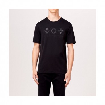 Louis vuitton  Mm/Wm Logo Short Sleeved Tshirts Black - 루이비통 2021 남/녀 로고 반팔티 Lou02905x Size(s 