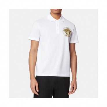 [추천템]Versace  Mens Logo Short Sleeved Tshirts Black - 베르사체 2021 남성 메두사 반팔티 Ver0859x Size(m 