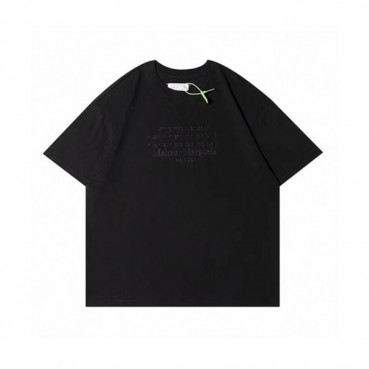 Maison margiela  Mm/Wm Deserve Printing Cotton Short Sleeved Tshirts Black - 메종 마르지엘라 2021 남/녀 프린팅 코튼 반팔티 Mai0049x Size(s 