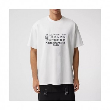 Maison margiela  Mm/Wm Deserve Printing Cotton Short Sleeved Tshirts White - 메종 마르지엘라 2021 남/녀 프린팅 코튼 반팔티 Mai0043x Size(s 