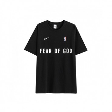 Fear of god  Mm/Wm Minimal Cotton Short Sleeved Tshirts Black - 피어오브갓 2021 남/녀 미니멀 코튼 반팔티 Fea0296x Size(s 