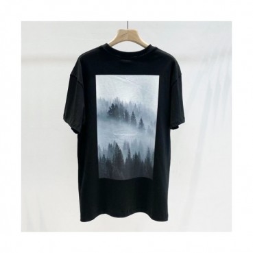Fear of god  Mm/Wm Minimal Cotton Short Sleeved Tshirts Black - 피어오브갓 2021 남/녀 미니멀 코튼 반팔티 Fea0287x Size(s 