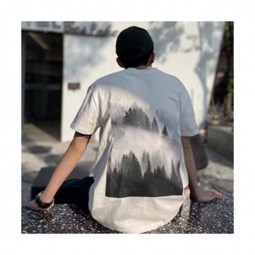 Fear of god  Mm/Wm Minimal Cotton Short Sleeved Tshirts White - 피어오브갓 2021 남/녀 미니멀 코튼 반팔티 Fea0286x Size(s 