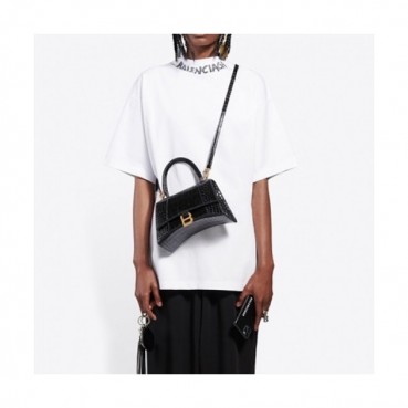[매장판]Balenciaga  Mm/Wm Logo Cotton Short Sleeved Tshirts White - 발렌시아가 2021 남/녀 로고 코튼 반팔티 Bal01063x Size(xs 