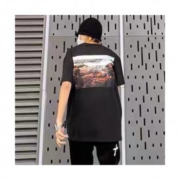 Fear of god  Mm/Wm Minimal Cotton Short Sleeved Tshirts Black - 피어오브갓 2021 남/녀 미니멀 코튼 반팔티 Fea0279x Size(s 