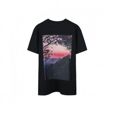 Fear of god  Mm/Wm Minimal Cotton Short Sleeved Tshirts Black - 피어오브갓 2021 남/녀 미니멀 코튼 반팔티 Fea0278x Size(s 