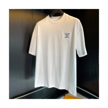 Louis vuitton  Mm/Wm Logo Short Sleeved Tshirts Navy - 루이비통 2021 남/녀 로고 반팔티 Lou02893x Size(s 