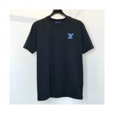 Louis vuitton  Mm/Wm Logo Short Sleeved Tshirts Navy - 루이비통 2021 남/녀 로고 반팔티 Lou02892x Size(s 