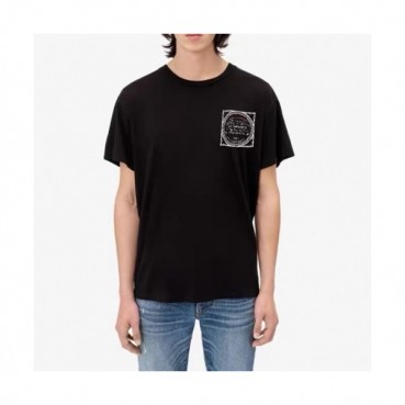 Amiri Mm/Wm Logo Cotton Short Sleeved Tshirts Black - 아미리 2021 남/녀 로고 코튼 반팔티 Ami0209x Size(s 