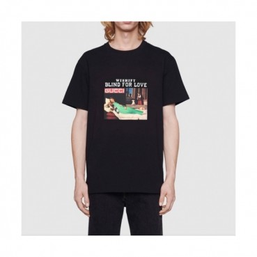 [트렌디]Gucci  Mm/Wm Logo Short Sleeved Tshirts Black - 구찌 2021 남/녀 로고 반팔티 Guc03729x Size(xs 