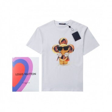 Louis vuitton  Mm/Wm Logo Short Sleeved Tshirts Black - 루이비통 2021 남/녀 로고 반팔티 Lou02856x Size(xs 