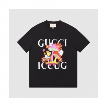 Gucci  Mm/Wm Logo Short Sleeved Tshirts Black - 구찌 2021 남/녀 로고 반팔티 Guc03718x Size(s 