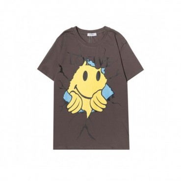 Loewe  Mens Smile Short Sleeved Tshirts Gray - 로에베 2021 남성 스마일 반팔티 Loe0419x Size(s 