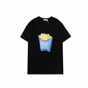 Balenciaga  Mm/Wm Logo Cotton Short Sleeved Tshirts Black - 발렌시아가 2021 남/녀 로고 코튼 반팔티 Bal01042x Size(s 