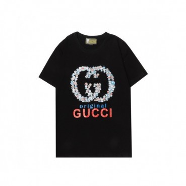 Gucci  Mm/Wm Logo Short Sleeved Tshirts Black - 구찌 2021 남/녀 로고 반팔티 Guc03712x Size(s 