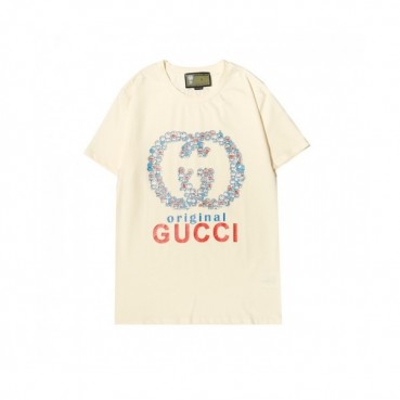 [모던템]Gucci  Mm/Wm Logo Short Sleeved Tshirts Ivory - 구찌 2021 남/녀 로고 반팔티 Guc03711x Size(s 
