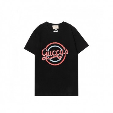 Gucci  Mm/Wm Logo Short Sleeved Tshirts Black - 구찌 2021 남/녀 로고 반팔티 Guc03710x Size(s 