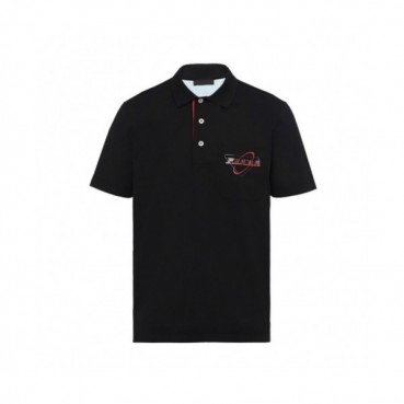Prada  Mens Basic Logo Short Sleeved Tshirts Black - 프라다 2021 남성 베이직 로고 폴로 반팔티 Pra02258x Size(m 