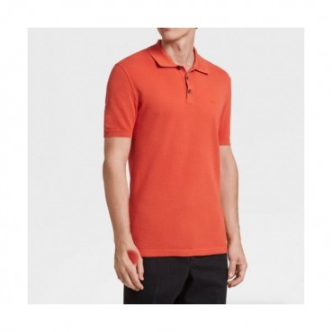 Ermenegildo Zegna  Mens Business Short Sleeved Polo Tshirts Orenge - 에르메네질도 2021 제냐 남성 비지니스 반팔티 Zeg0294x Size(m 