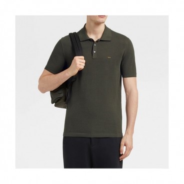 Ermenegildo Zegna  Mens Business Short Sleeved Polo Tshirts Khaki - 에르메네질도 2021 제냐 남성 비지니스 반팔티 Zeg0293x Size(m 
