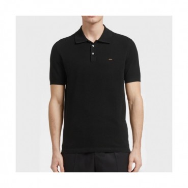 Ermenegildo Zegna  Mens Business Short Sleeved Polo Tshirts Black - 에르메네질도 2021 제냐 남성 비지니스 반팔티 Zeg0292x Size(m 
