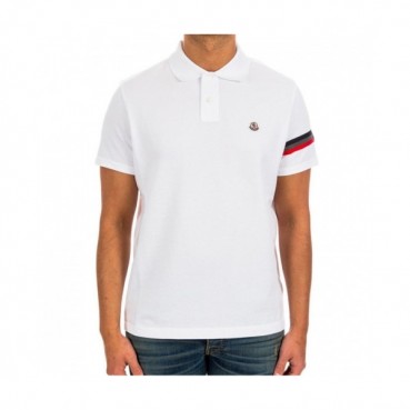 Moncler  Mens Logo Crew-neck Short Sleeved Tshirts White 