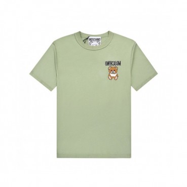 Moschino  Mm/Wm Logo Cotton Short Sleeved Tshirts Mint - 모스키노 2021 남/녀 로고 코튼 반팔티 Mos0162x Size(s 
