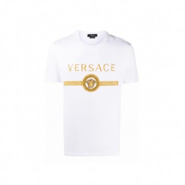 Versace  Mens Logo Short Sleeved Tshirts Black - 베르사체 2021 남성 메두사 반팔티 Ver0831x Size(s 