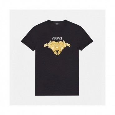 Versace  Mens Logo Short Sleeved Tshirts Black - 베르사체 2021 남성 메두사 반팔티 Ver0828x Size(s 