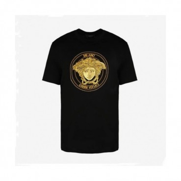Versace  Mens Logo Short Sleeved Tshirts Black - 베르사체 2021 남성 메두사 반팔티 Ver0826x Size(s 
