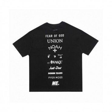 Fear of god  Mm/Wm Minimal Cotton Short Sleeved Tshirts Black - 피어오브갓 2021 남/녀 미니멀 코튼 반팔티 Fea0272x Size(s 
