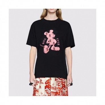 Gucci  Mm/Wm Logo Short Sleeved Tshirts Black - 구찌 2021 남/녀 로고 반팔티 Guc03691x Size(xs 