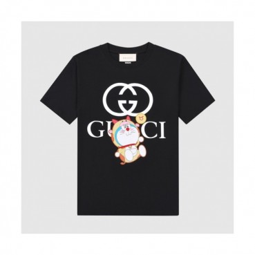 Gucci  Mm/Wm Logo Short Sleeved Tshirts Black - 구찌 2021 남/녀 로고 반팔티 Guc03689x Size(xs 