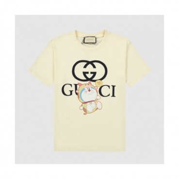Gucci  Mm/Wm Logo Short Sleeved Tshirts Ivory - 구찌 2021 남/녀 로고 반팔티 Guc03688x Size(xs 