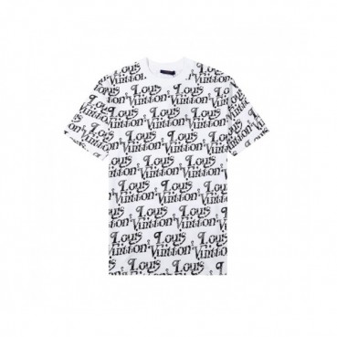 Louis vuitton  Mm/Wm Logo Short Sleeved Tshirts White - 루이비통 2021 남/녀 로고 반팔티 Lou02816x Size(s 