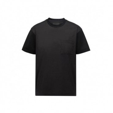 Prada  Mens Basic Logo Short Sleeved Tshirts Black - 프라다 2021 남성 베이직 로고 폴로 반팔티 Pra02240x Size(s 