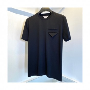 Bottega Veneta  Mens Business Short-sleeved Tshirts Black 